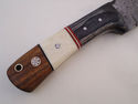 Pioneer Custom Made Damascus Steel Hunting Knife N