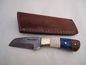 Pioneer Custom Made Damascus Steel"Skinner"Knife N