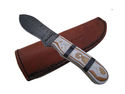 Pioneer Custom Made Damascus Steel Hunting Knife N