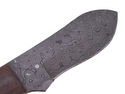 Pioneer Custom Made Damascus Steel Hunting Knife N