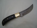 Pioneer Custom Made Damascus Steel Hunting Knife N