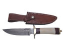  Pioneer Custom Made Damascus Steel Hunting Knife 