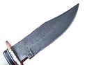 Pioneer Custom Made Damascus Steel Hunting Knife N