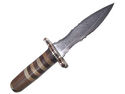 Pioneer Custom Made Damascus Steel Hunting Knife N