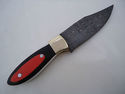 Pioneer Custom Made Damascus Steel Hunting Knife N