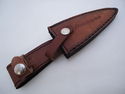 Pioneer Custom Made Damascus Steel Hunting Knife N