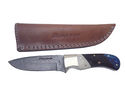 Pioneer Custom Made Damascus Steel Hunting Knife N