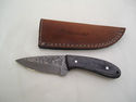 Pioneer Custom Made Damascus Steel Hunting Knife N