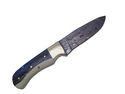 Pioneer Custom Made Damascus Steel Hunting Knife N