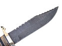 Pioneer Custom Made Damascus Steel Hunting Knife N