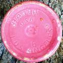 1937/38 Bauer HI-Fire #6  pink flower pot