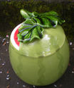 1967 Metlox Poppytrail watermelon cookie jar