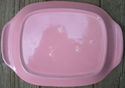 1938-42 Bauer La Linda rectangular13"  handled pla