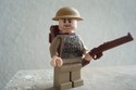 CUSTOM LEGO MINIFIG WW2 BRITISH TOMMY SOLDIER INFA