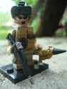 CUSTOM LEGO MINIFIG US ARMY NIGHT OPS RARE SCOUT R
