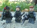 LEGO KILLZONE CUSTOM MINIFIGS  ISA SQUAD TEAM HEAD