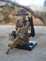 LEGO CUSTOM MINIFIG USMC GUNNER EXCLUSIVE CAMO