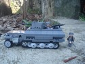 LEGO CUSTOM SET WW2 GERMAN HALF-TRACK SDKFZ 251 AN
