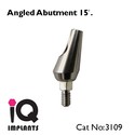 10 Angled 15º Titanium Abutments Dental Implants 