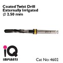 Coated Twist Drill Externally Irrigated implant De