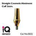 Straight Cosmetic Abutment for Dental Implants Imp