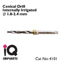 Set Of 4 Conical Drills Internal Irrigation implan