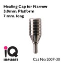 Healing Cap for Narrow 3.0mm Platform for Dental P