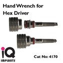 Hand Wrench for Hex Drivers and IQ Implants Mount 