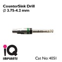 2 Countersink Drills Dental  Surgery Prosthetic la