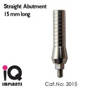 5 Straight Abutments for Dental Implants Implant S