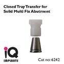 Set of 1 Solid Multi Fix Abutment 30º+Open/Closed