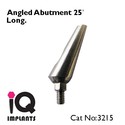 10 Angled 25º Titanium Abutments Dental Implants 