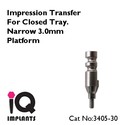 10 Closed Tray Impression Transfers for Narrow 3.0