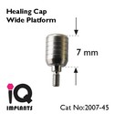 5 Implant Healing Caps Wide 4.5mm Platform Dental 