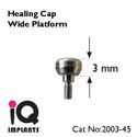 5 Implant Healing Caps Wide 4.5mm Platform Dental 