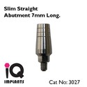5 Slim Straight Abutments for Dental Implants Impl
