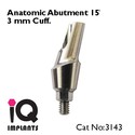 10 Angled Anatomic Abutments 15º Dental Implants 