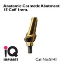 5 Anatomic Cosmetic Abutments 15º Dental Implants