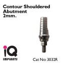 5 Contour Shouldered Abutments for Dental Implant 