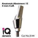 10 Angled Anatomic Abutments 15º Dental Implants 