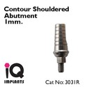 5 Contour Shouldered Abutments for Dental Implant 