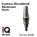 5 Contour Shouldered Abutments for Dental Implant 