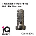 Set of 1 Solid Multi Fix Abutment 30º+Open/Closed