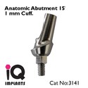 10 Angled Anatomic Abutments 15º Dental Implants 