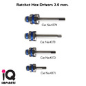 4 Hex Drivers 2.0mm for Narrow 3.0mm Implants 4371