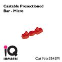 Castable Presectioned Bar  - Micro - Set of 2 pcs.