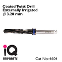 Coated Twist Drill Externally Irrigated