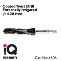 Coated Twist Drill Externally Irrigated