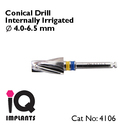 Conical Drill Internally Irrigated 4.0-6.5