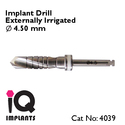 Implant Drill Externally Irrigated